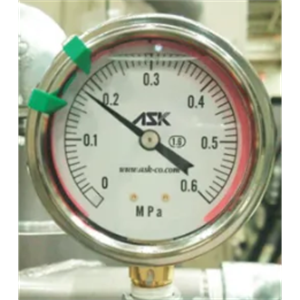 日本ASK 甘油压力表 CR-39