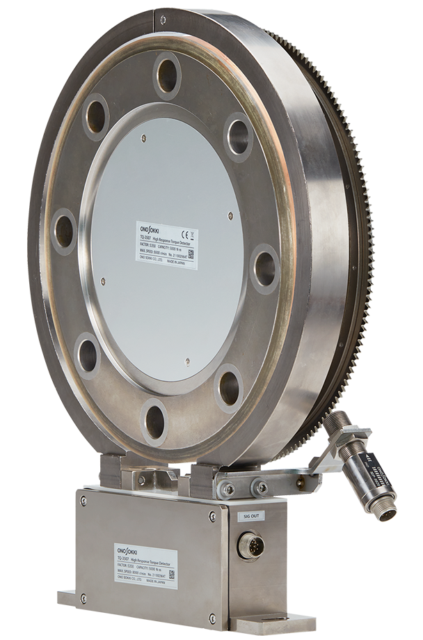 日本进口ONOSOKKI小野测器法兰型高刚性扭矩传感器 TQ-3507