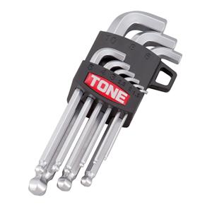 TONE前田 下颈短球尖L形扳手套装BS900S