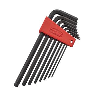 TONE前田 长球尖L形扳手套装（英寸尺寸）BPLB800