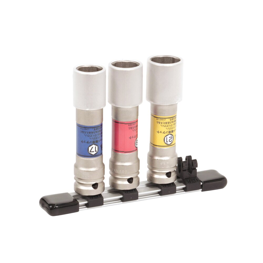 TONE前田 快速装配低矮长铝箔螺母套装带保护套HAPQF403LN