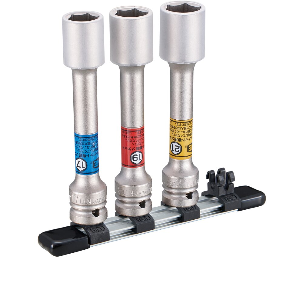 TONE前田 细型轮螺母长套筒套装用于冲击扳手HAP403LLN