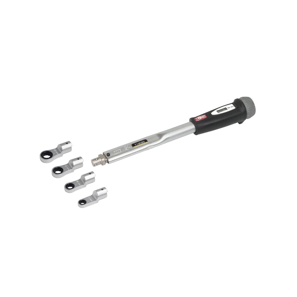 TONE前田 扭矩扳手棘轮环头套组T10D20RM40