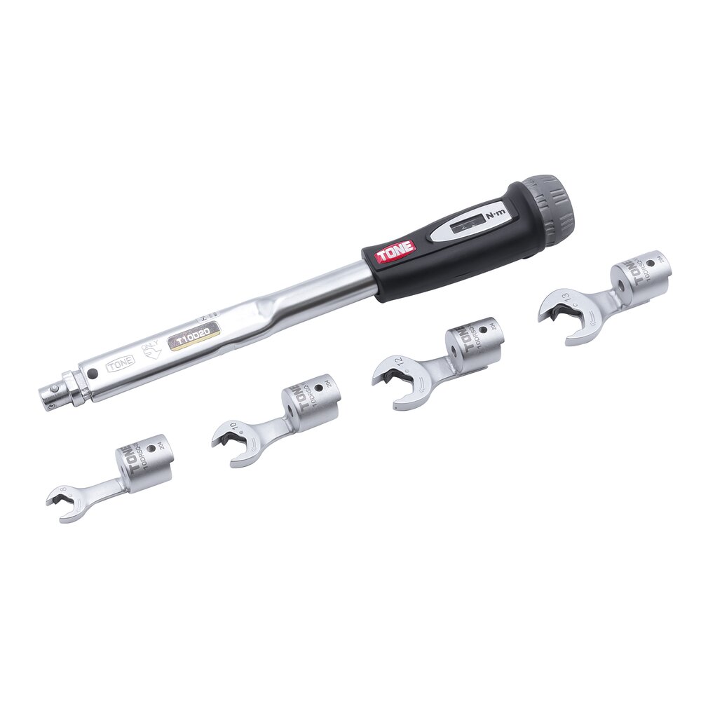 TONE前田 扭矩扳手棘轮环头套组T10D20RSQ40