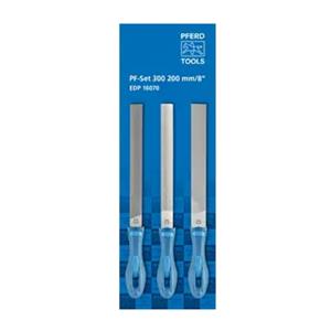 德国PFERD马圈带手柄的三件套锉刀PF-Set 300 200