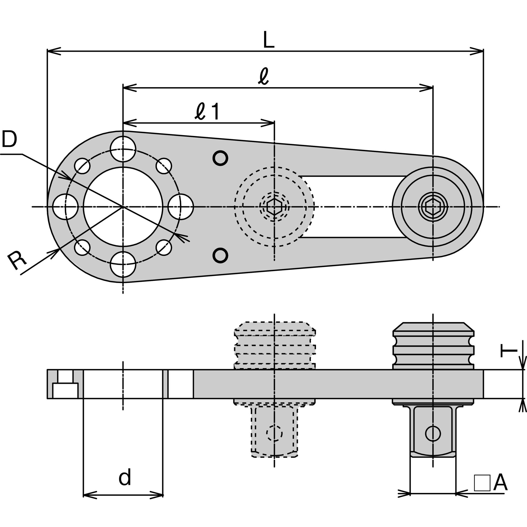TONE前田 强力扳手反作用机600PNHS