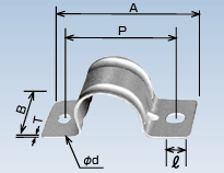 日本Sankei三桂 白色鞍座 KSS 16 M6