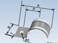 日本Sankei三桂 白色鞍座 KSO 16 M6