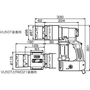 TONE前田 反应式垫圈扳手RWE211