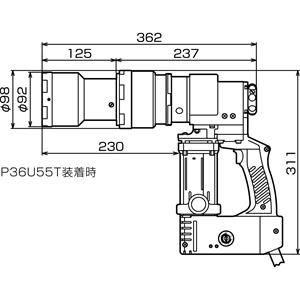 TONE前田 反应式垫圈扳手RWE361