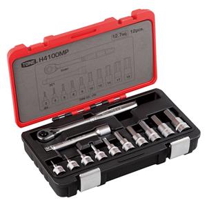 TONE前田 六角套筒扳手套装H4100MP