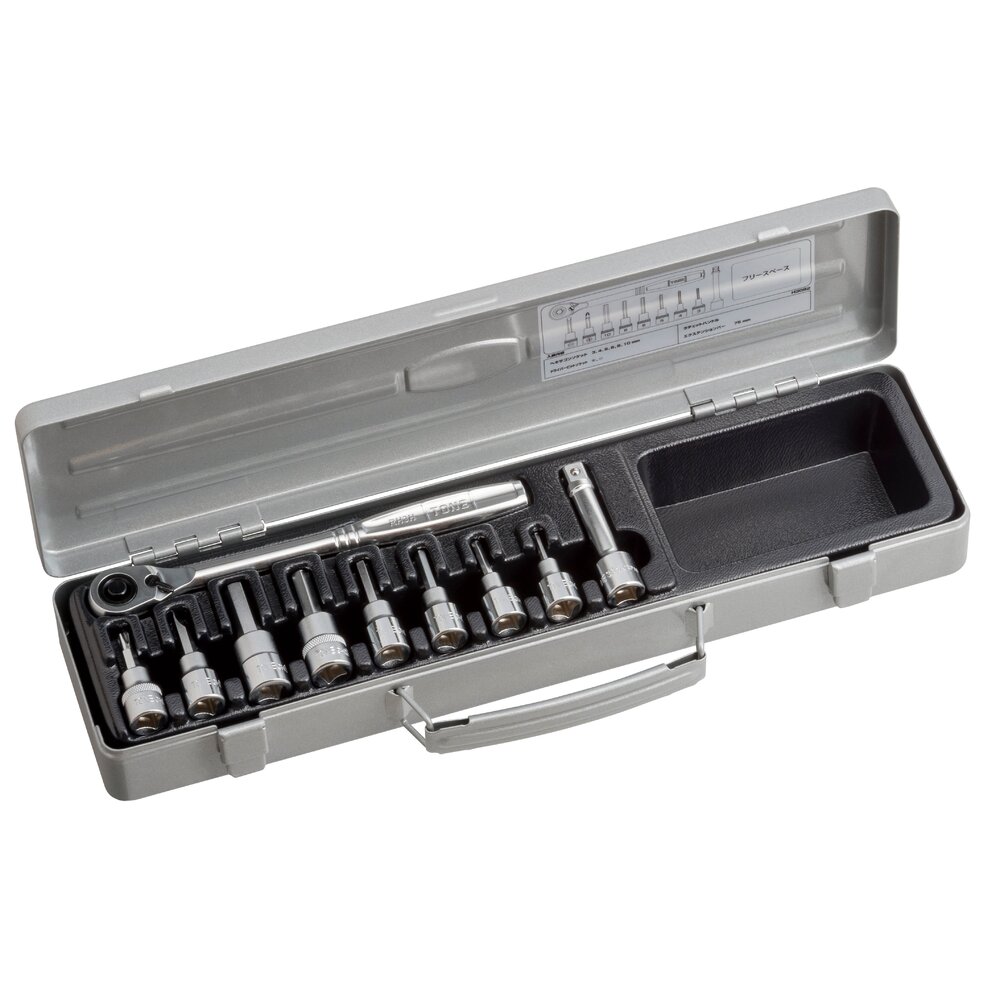 TONE前田 六角套筒扳手套装H3082