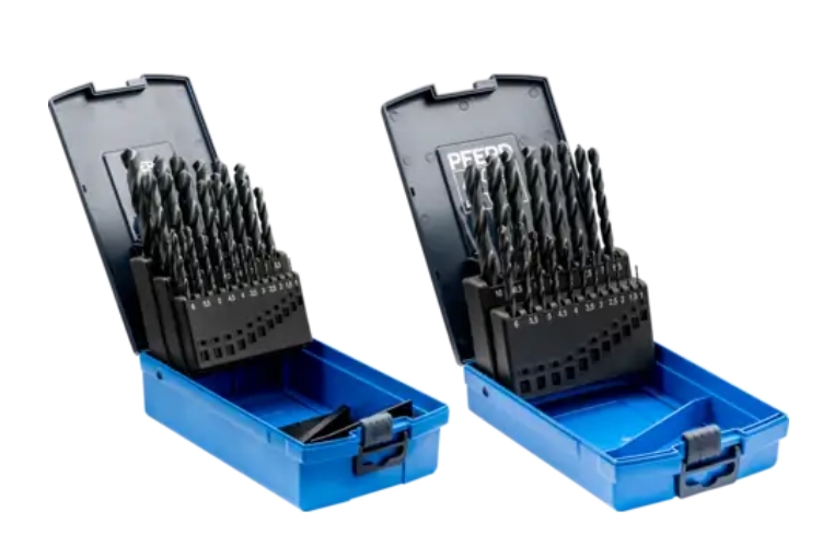德国PFERD马圈螺旋钻机套装SET DIN 338 HSSG N 1-10 STEEL 10TLG