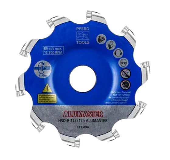 德国PFERD马圈铣削工具HSD-R 115/125 ALUMASTER