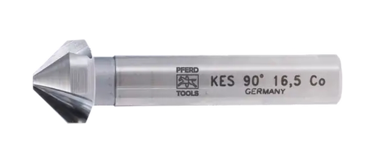 德国PFERD马圈锥形去毛刺埋头槽KES HSS DIN 335 C90° 5,0