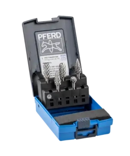 德国PFERD马圈碳化钨磨盘套装SET 1806 STEEL 3TLG