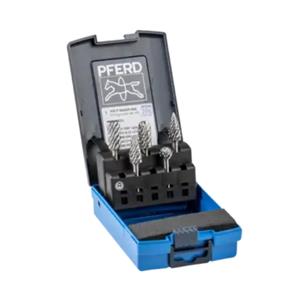 德国PFERD马圈碳化钨磨盘套装SET 1812 STEEL 5TLG