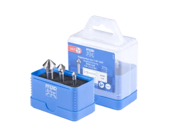 德国PFERD马圈高性能工具SET UGT HSSE DIN 335 C90° 5TLG