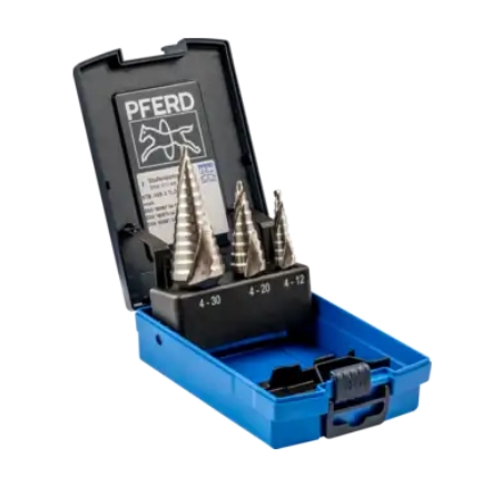 德国PFERD马圈阶梯钻SET-STB HSSE 3TLG