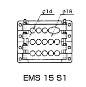 日本Sankei三桂 引出板 EMS 15 S1