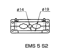 日本Sankei三桂 引出板 EMS 5 S2