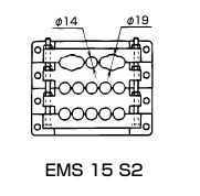 日本Sankei三桂 引出板 EMS 5 S2 LG