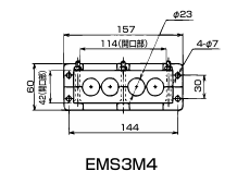 日本Sankei三桂 引出板 EMS3M4