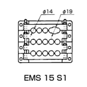 日本Sankei三桂 引出板 EMS 15 S1