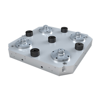 日本NABEYA锅屋 带内置Q锁的机床托盘本体(液压)MCQH400