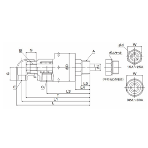 日本SGK昭和技研 旋转接头RXE 3015