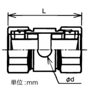 日本Sankei三桂 排水式连接器 KMDCL 16
