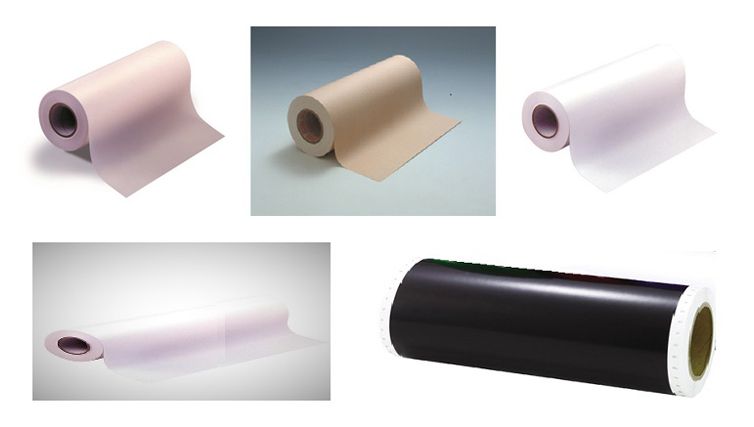 日本MAX热敏打印机耗材RP-F432YC