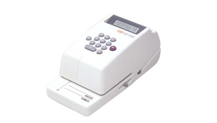 日本MAX电子支票开销器EC-310