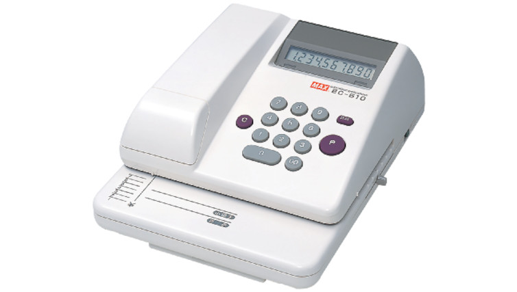 日本MAX电子支票开销器EC-510