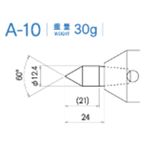 日本KABUTO 标准化淬火头 A-10