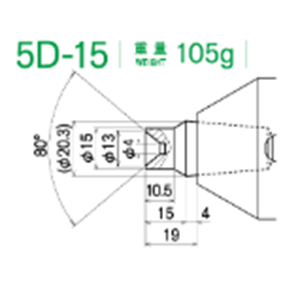 日本KABUTO 标准淬火头 5D-15
