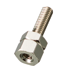 广杉计器HIROSUGI 用于D-Sub连接器安装的黄铜垫片（镀镍）DSB-5248NE