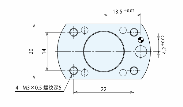 KOSMEK考世美 工具适配器 SVS0010-T