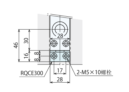 KOSMEK考世美 端板 RQCE300