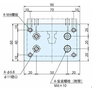 KOSMEK考世美 工具适配器用 SXQZ0H0-TS
