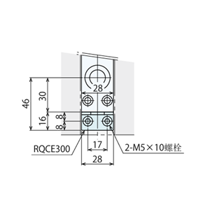 KOSMEK考世美 端板 RQCE300