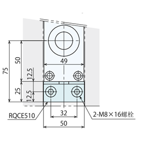 KOSMEK考世美 端板 RQCE510