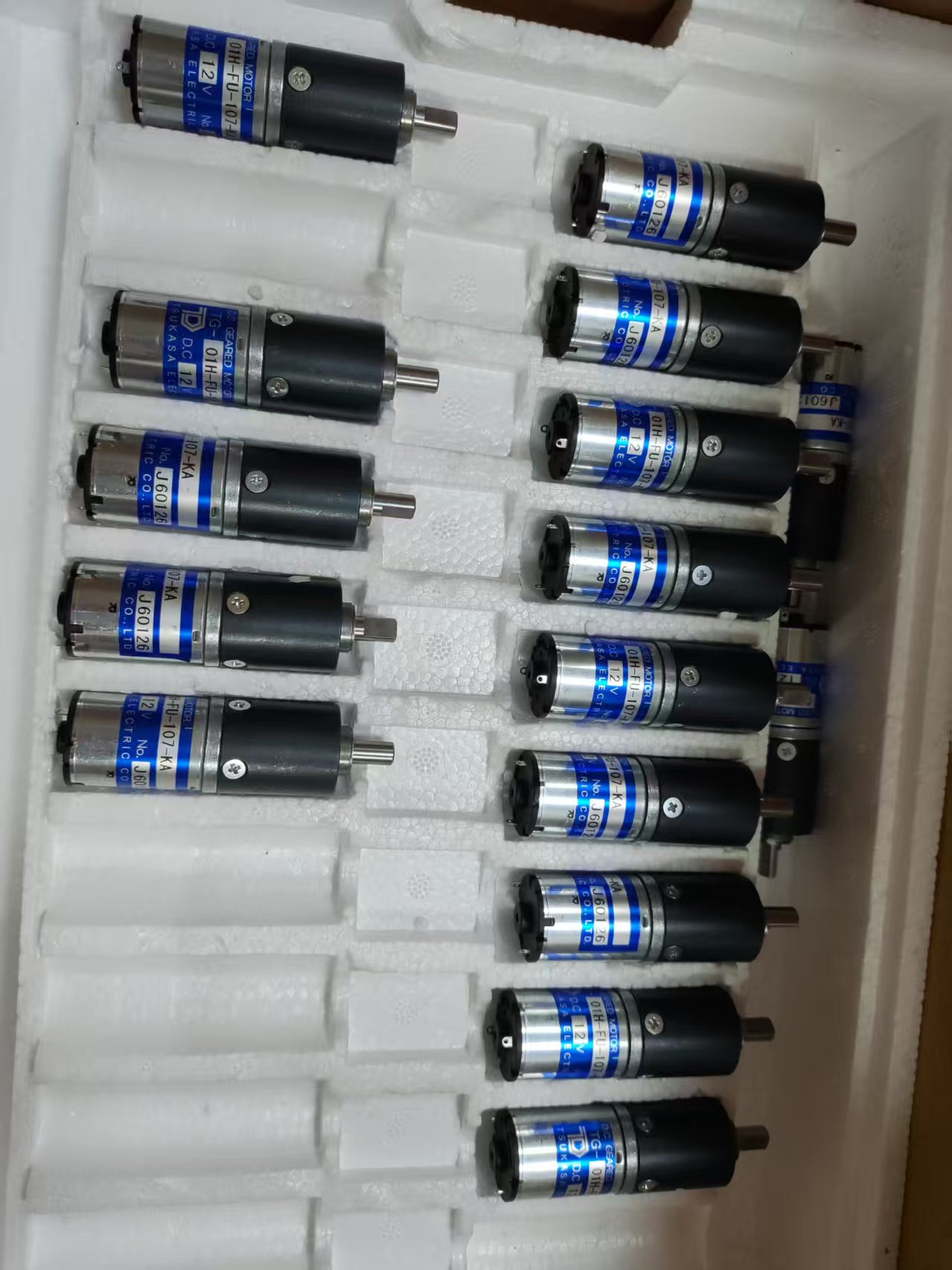 江崎中部地区办事处推荐 日本驰卡沙    电机  TG-01H-FU-107-KA 12V