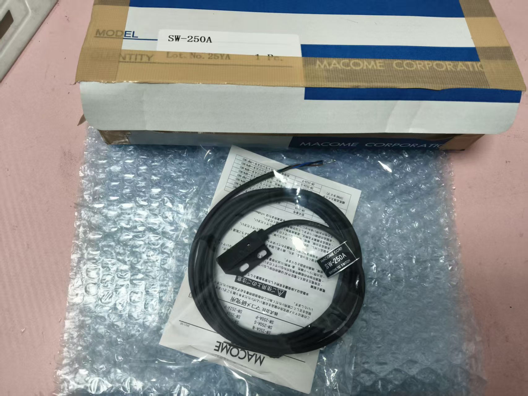江崎中部地区办事处推荐MACOME 马控美  磁性传感器  SW-250A