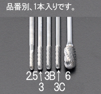 日本ESCO喜一六角轴钻头EA819CG-2.5