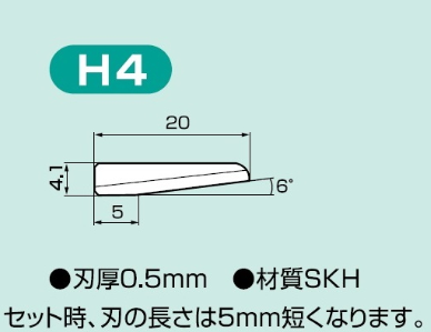 ASONE亚速旺 超声波切割机更换刀片 h4