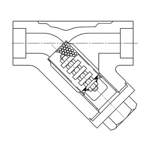 日本PILLAR Y形滤网9YS
