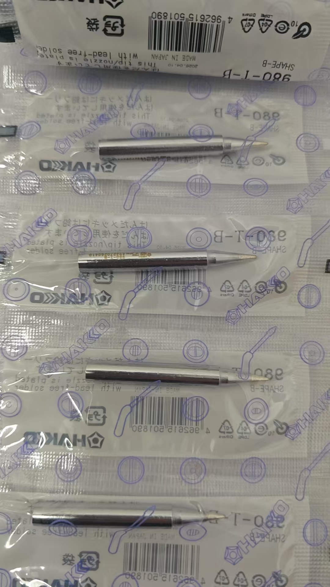 江崎中部地区办事处推荐 日本白光HAKKO 烙铁咀 980-T-B